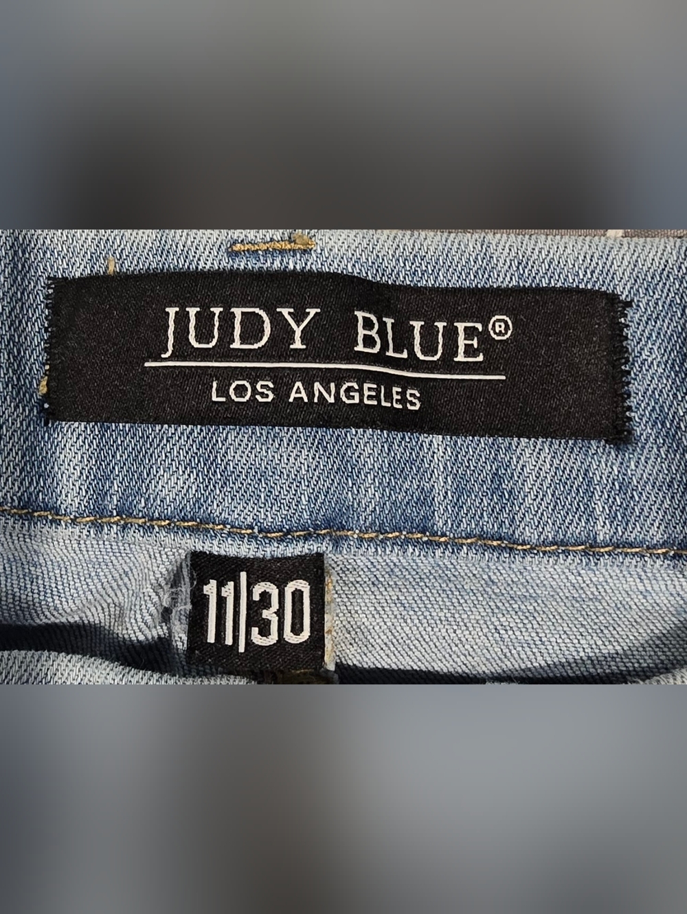 Judy Blue Midrise Pullon Skinny Jeans Size 11/30 - Picture 7 of 8